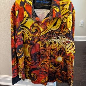Robert Graham LIMITED EDITION.Vibrant Multicolor Long Sleeve Shirt